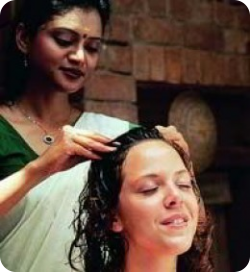 Indian Head Massage with Oil