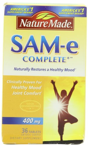 Nature Made SAM-e Complete 400mg, 36 Tablets